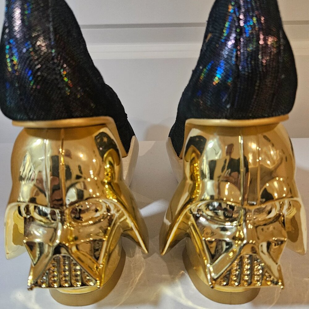 STAR WARS  Darth Vadar Irregular Choice Platform Heels - Picture 2 of 9